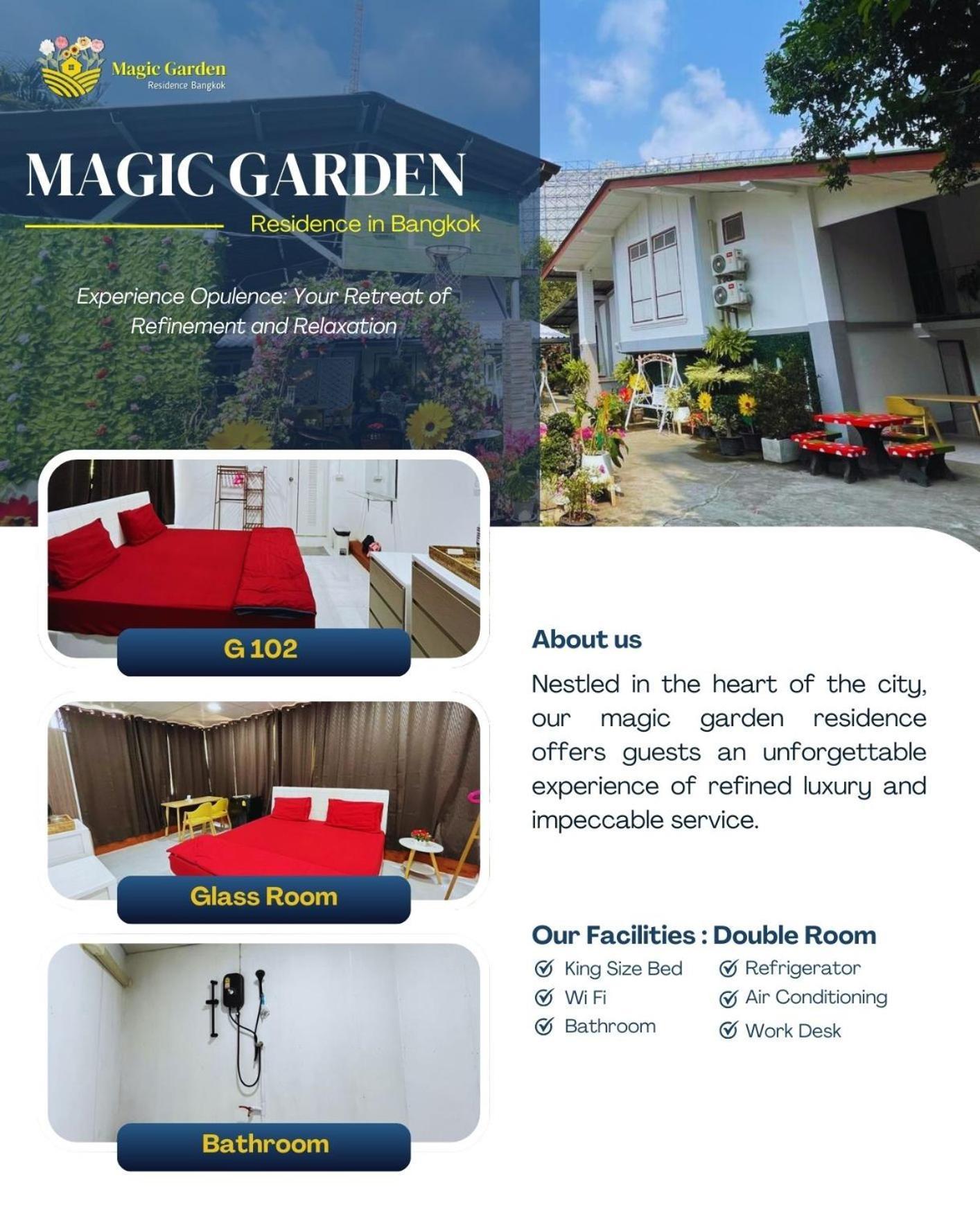Magic Garden Residence Бангкок Экстерьер фото